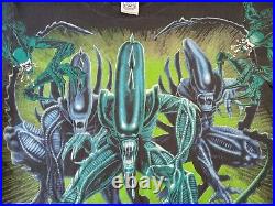 Vintage 1993 Aliens Operation Aliens AOP All Over Print T-Shirt Very Rare