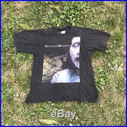 Vintage 1996 Very Rare Marilyn Manson T-shirt Winterland Size Large