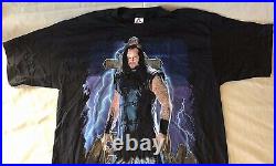 Vintage 1997 Titan Sports WWF The Undertaker Mens L T-Shirt New! Very Rare