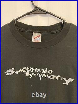 Vintage 1997 Tour Switchblade Symphony Band Concert Shirt Very Rare Size Large