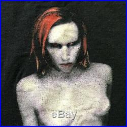 Vintage 1998 Marilyn Manson Mechanical Animals Shirt Size Large Very Rare