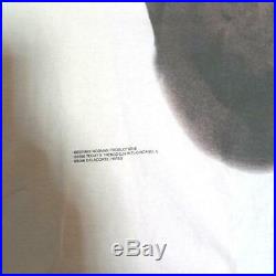 Vintage 90's Dennis Rodman Tee T Shirt L White Murina Made In USA Very Rare Good