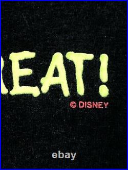 Vintage 90s Disney Shirt MICKEYS HALLOWEEN TREAT Tee VERY RARE L/XL Glow in Dark