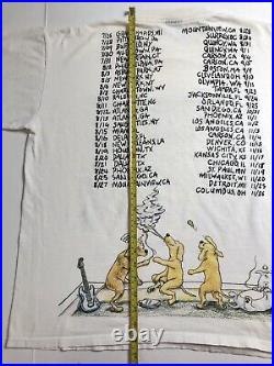 Vintage 90s Green Day Dookie Very Rare Album Promo Tour T Shirt Brockum 1994 USA