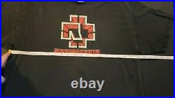 Vintage 90s Rammstein shirt Very RARE size L rock band tour