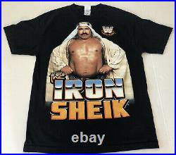 Vintage 90s Wrestling The Iron Sheik Very Rare WWF WWE T Shirt USA Made Legends