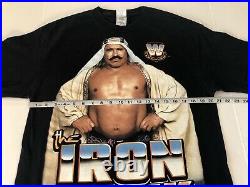 Vintage 90s Wrestling The Iron Sheik Very Rare WWF WWE T Shirt USA Made Legends