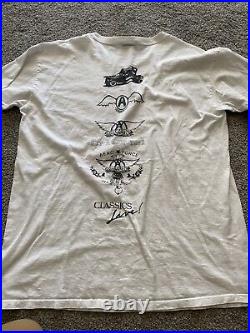 Vintage'94 Aerosmith MA KIN Get A Grip Tour T-Shirt Giant Size Large Very Rare