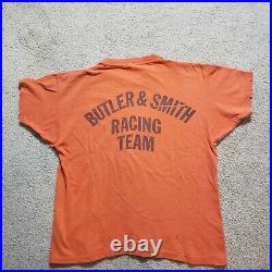 Vintage BMW Motorcycle Race Team T-Shirt Butler & Smith Authentic VERY RARE