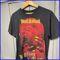 Vintage Black Sabbath Born Again Large VERY RARE