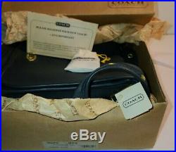 Vintage Coach Stewardess Bag 9525 Brand New In Box! 0430078 10J04C Very Rare