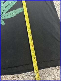 Vintage Dr. Dre 2005 Death Row Shirt Large VERY RARE Marijuana Pot Leaf Cannabis
