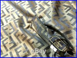 Vintage Fendi Zucca Reversible Jacket. 90s! Bootleg. Sz Large. Very Rare