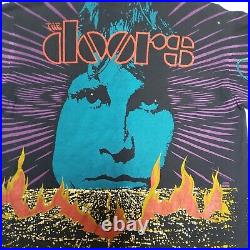 Vintage Jim Morrison The Doors 1992 All Over Print T-Shirt Very Rare M/L VGVC