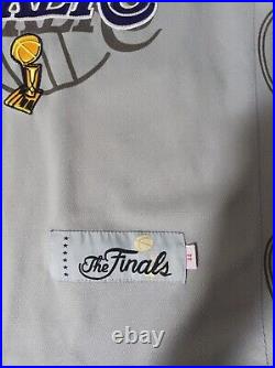 Vintage KOBE BRYANT The Finals 2010 Gray Majestic #24 Jersey VERY RARE! Large