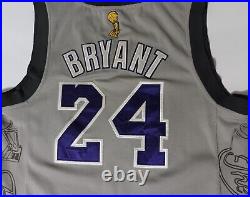 Vintage KOBE BRYANT The Finals 2010 Gray Majestic #24 Jersey VERY RARE! Large