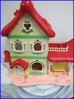 Vintage Large Strawberry Shortcake Very Berry Happy Home House Rare