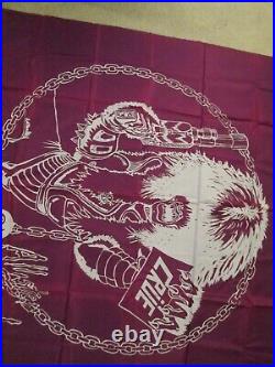 Vintage Motley Crue Allister Fiend Large Tapestry Very Rare 57 X 44