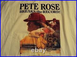 Vintage OG 1985 Pete Rose Cincinnati T-Shirt Men's X Large Size 46 VERY RARE