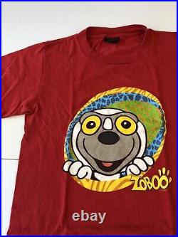 Vintage PBS Kids Zoboomafoo Shirt T Shirt Cartoon TV Promo Very Rare Official