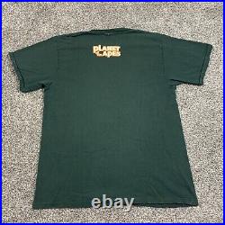 Vintage Planet Of The Apes 1999 Fox Promo Shirt Very Rare Green Size Large