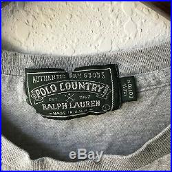Vintage Polo Country Ralph Lauren Shirt Size Large Very Rare