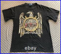 Vintage SLAYER Seasons in the Abyss T-Shirt L ORIGINAL VERY RARE