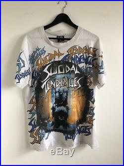 Vintage Suicidal Tendencies 1992 Tee Shirt Very Rare Punk Vtg Giant Band Tee