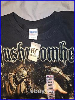 Vintage Very Rare Mushroomhead Metal Band T-Shirt Size Large Gildan Tag