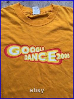 Vintage google dance party 2005 promo shirt Sz Xlarge adult very rare