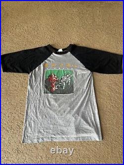 Vtg 1982 Very Rare Rush Signals New World Tour T Shirt. Mens Large