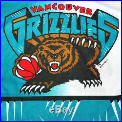 Vtg 1994 Very Rare NBA Vancouver Grizzlies Starter Hockey Jersey. Mens Large