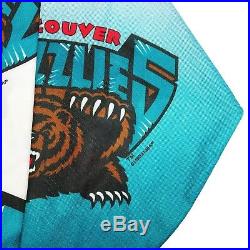 Vtg 1994 Very Rare NBA Vancouver Grizzlies Starter Hockey Jersey. Mens Large