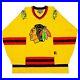 Vtg_Very_Rare_NHL_Chicago_Blackhawks_Gold_Starter_Hockey_Jersey_Mens_Large_01_ve