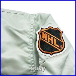 Vtg Very Rare NHL Los Angeles Kings Starter Satin Reversible Jacket. Mens Large