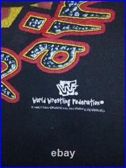 WWE VERY RARE Vintage Original 1998 WWF KANE BEARER OF PAIN WRESTLING Shirt LRG