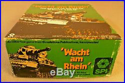 Wacht am Rhein Large Green Soap Box SPI UNPUNCHED-COMPLETE OOP VERY RARE