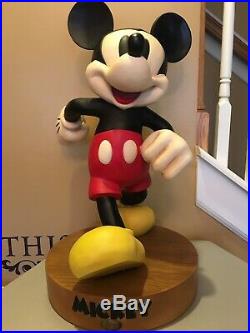 Walt Disney Gallery 1999 Mickey Mouse Large 22 Big Statue Large VERY RARE
