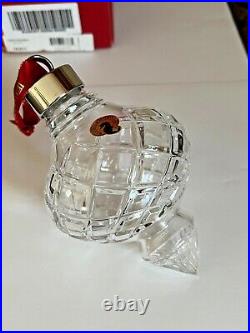 Waterford Crystal Very Large Rare Mib Christmas Spire Ornament Beautiful