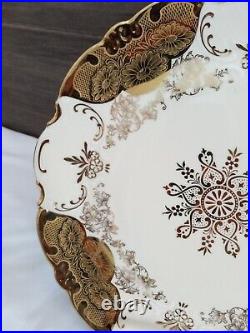 Winterling Bavarian Gold Large Serving Platter- 11.5 -Mint condition! -Very Rare