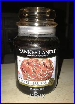 Yankee Candle Chocolate Cupcake White Bottom Label Only 1 on eBay Very Rare