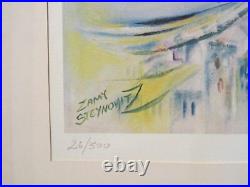 Zamy Steynovitz Rare Lithograph, large hand signed & numbered 26/300 VERY RARE